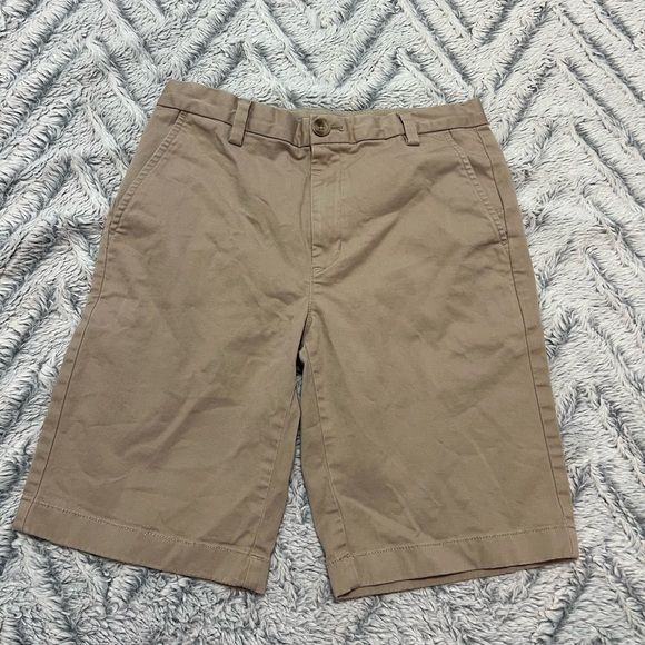 Vineyard Vines Boys Khaki Shorts Size 14 - Picture 1 of 11
